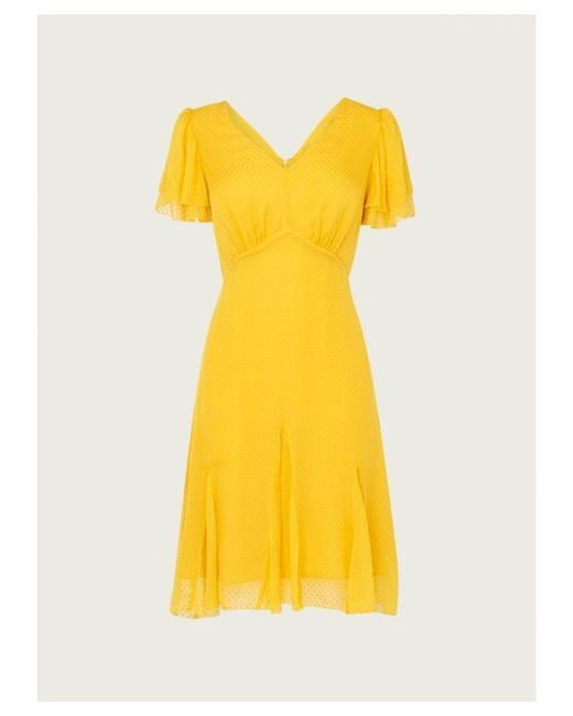 LK Hally Dress in Yellow Lyst UK