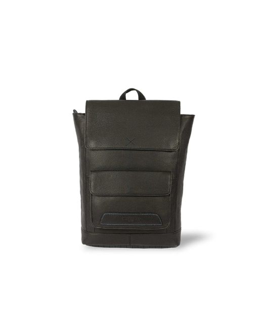 Silver Street London Black Foster Bag Leather for men