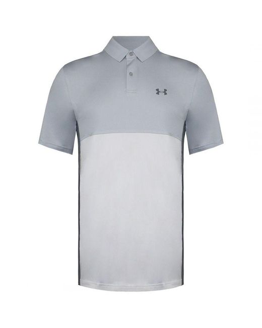 Under Armour Gray Performance Blocked / Polo Shirt for men