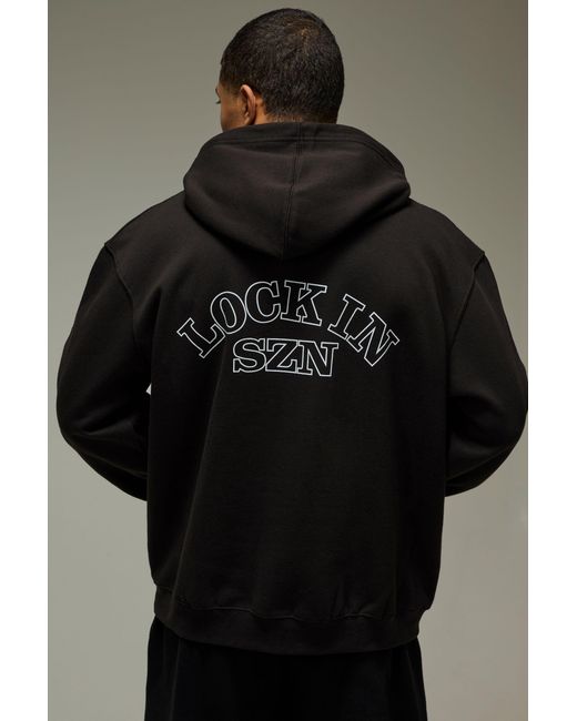 BoohooMAN Black Active Lock for men