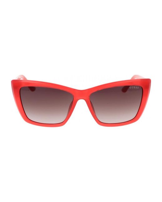 Guess Red Gu00098 5572F 55 72F Sunglasses