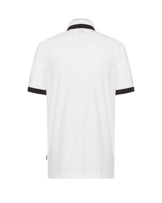 Boss White Hugo Boss Prout 37 Polo Shirt for men