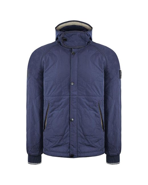 Weekend Offender Blue Retro 80's Manilla Jacket for men