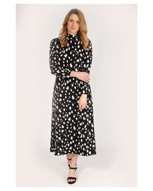 Secret Label Black Hobbs Alcott Jerset Midi Dress
