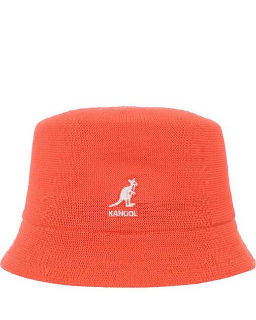 Kangol Red Tropic Bucket Hat