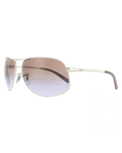 Ray-Ban Gray Sunglasses Rb3387 003/68 Gradient Metal (Archived)