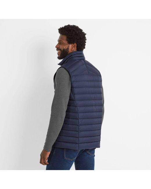 TOG24 Blue North Rds Gilet Dark for men