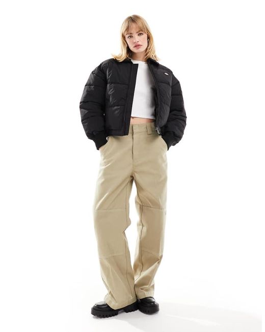 Dickies Black Overbrook Eisenhower Puffer Jacket