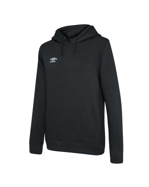 Umbro Black Ladies Club Leisure Hoodie