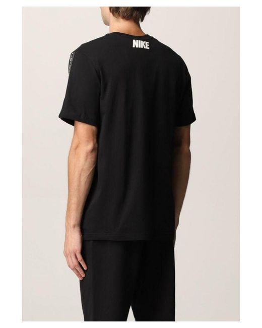 Nike Black Sportswear Repeat T Shirt Club for men