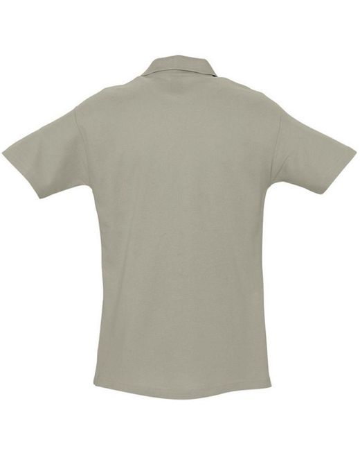Sol's Green Spring Ii Short Sleeve Heavyweight Polo Shirt Cotton for men