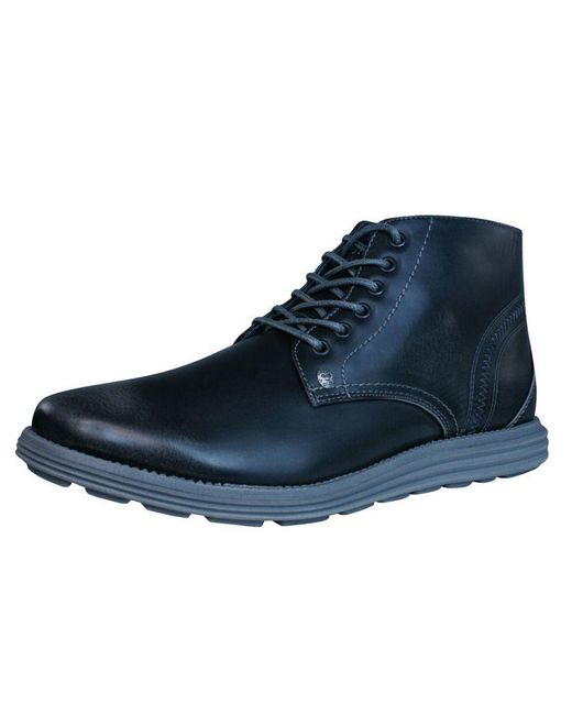 Firetrap Blue Baccara Lennon Tempo Shoes Leather for men