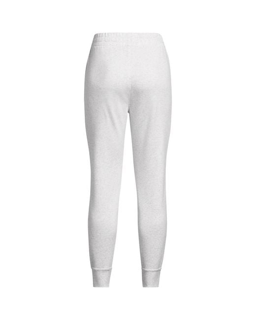 Under Armour White Icon Fleece Jogger