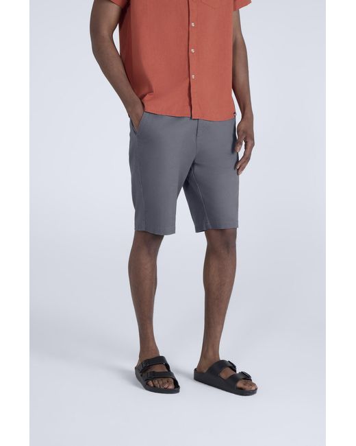 Mountain Warehouse Blue 'Westbay' Chino Shorts Lightweight Breathable Stretchy Soft Cotton for men