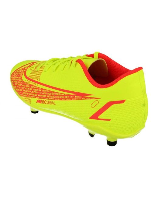 Nike Yellow Vapor 14 Club Fg/Mg Football Boots for men