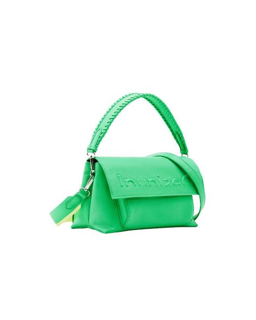 Desigual Green Handbag With Shoulder Strap