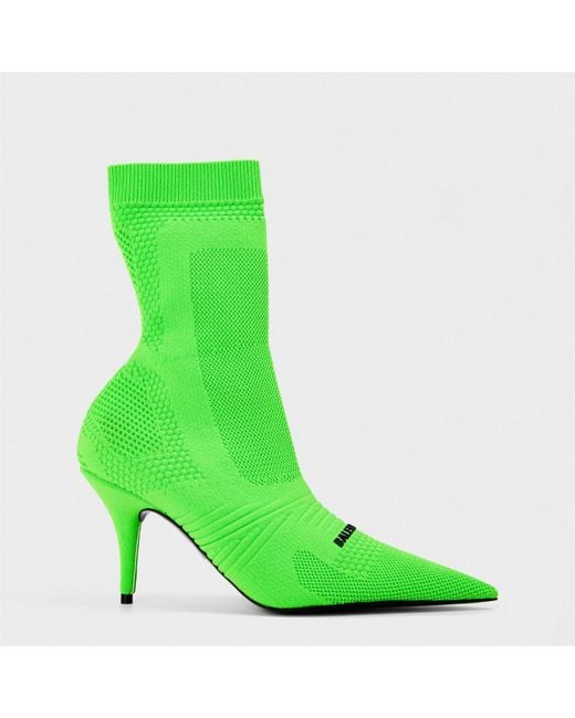 Balenciaga Green Knife 2.0 80Mm Bootie