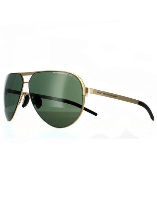 Porsche Design Green Aviator 90041091 Metal for men