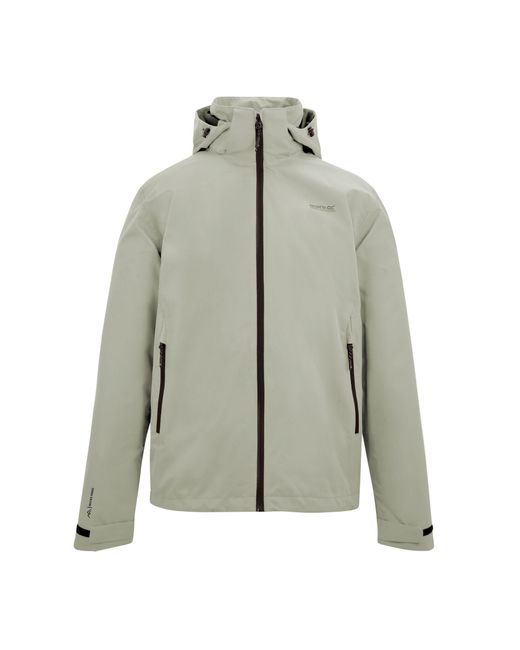 Regatta Green Oakhowe Waterproof Jacket (Abbeystone) for men
