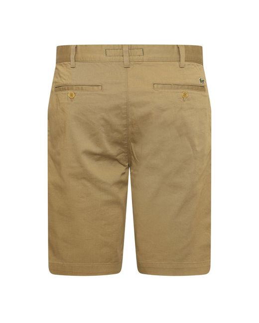 Lacoste Natural Chino Shorts for men