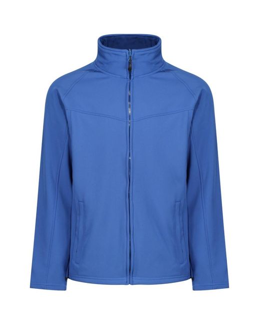 Regatta Blue Uproar Softshell Wind Resistant Fleece Jacket for men