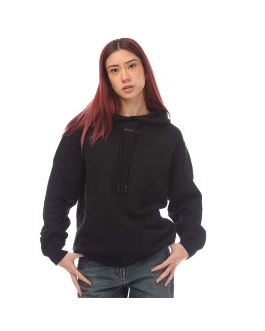 Off-White c/o Virgil Abloh Black Tie Dye Arrow Regular Hoodie