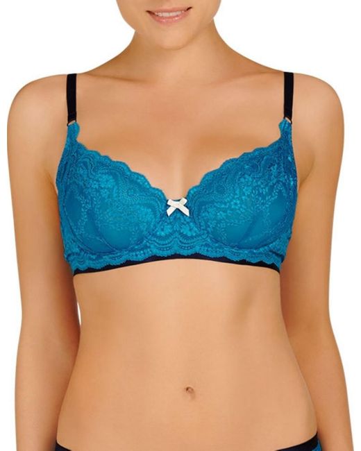 Heidi Klum Blue H76-835 Madeline Underwired Bra
