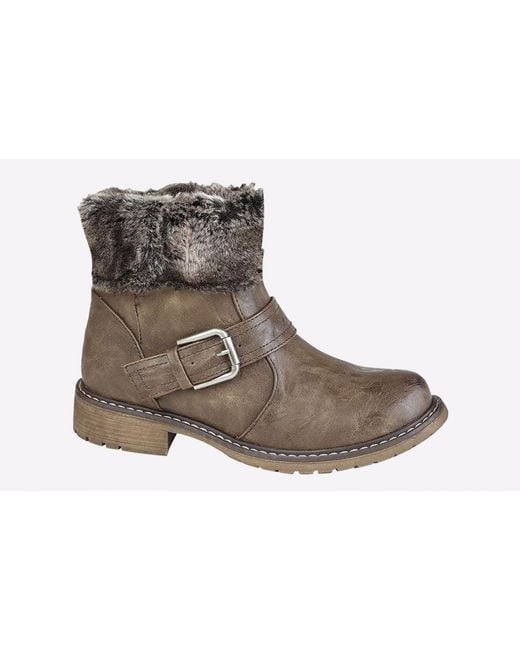 Cipriata White Andreana Memory Foam Ankle Boots