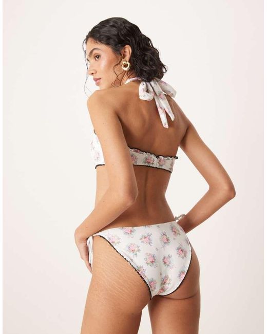 For Love & Lemons Brown Cordelia Bikini Bottom Co-Ord