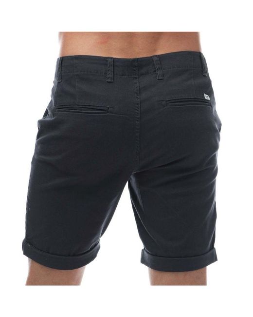 Jack & Jones Blue And Fred Chino Shorts for men