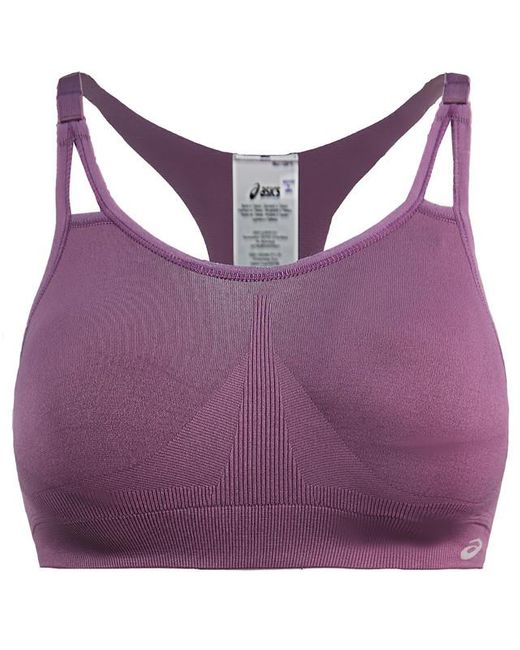 Asics Purple Curve Seamless Sports Bra