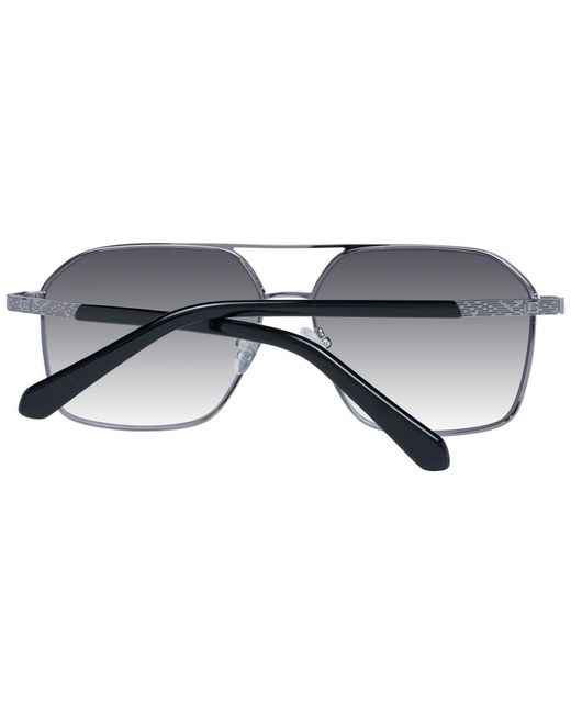 Guess Gray Classic Aviator Sunglasses for men