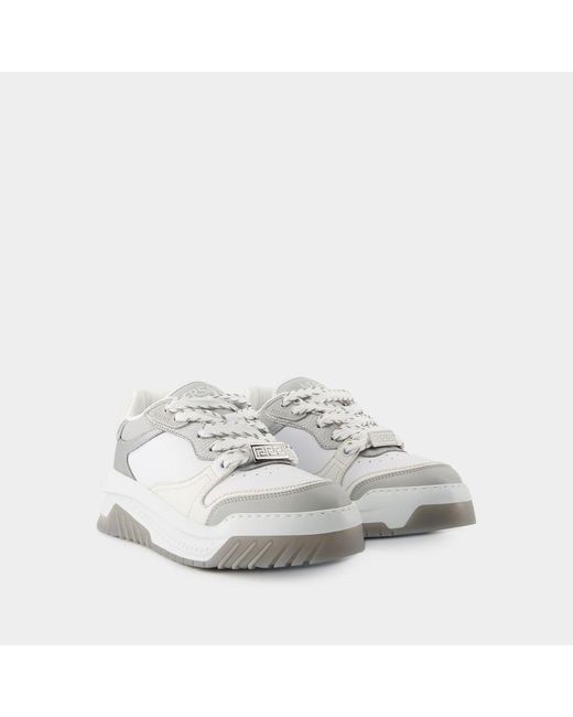 Versace White Odissea Sneakers for men