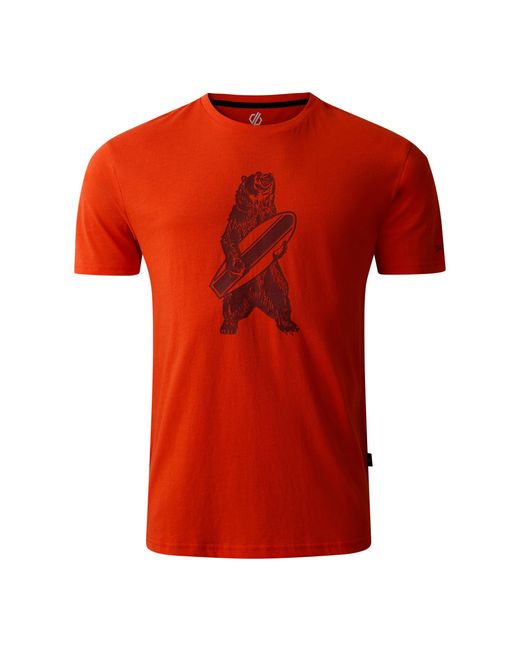 Dare 2b "Movement Ii" T-Shirt Für Herren (Zimt) in Red für Herren