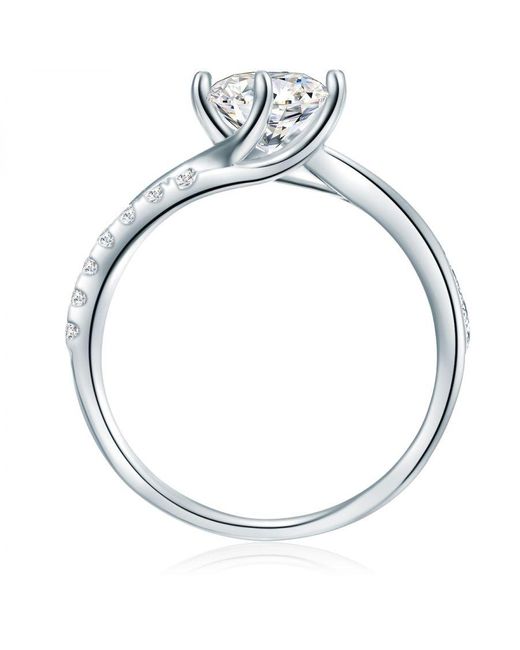 Tresor 1934 Metallic Trilani Sterling Ring