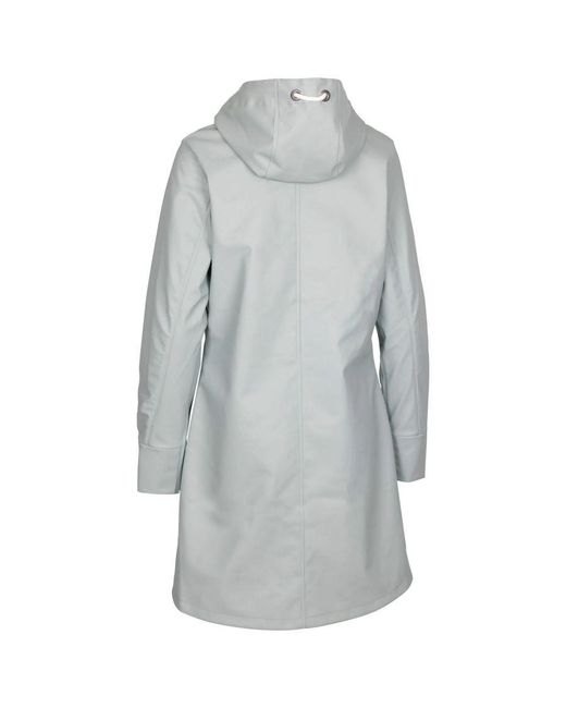 Trespass Gray Ladies Payko Waterproof Jacket Mist)