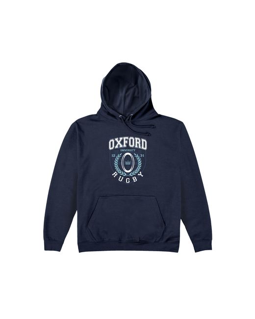 Park Fields Blue Oxford University Rugby Hoodie Cotton