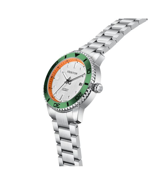 Heritor Metallic Bexley Diver's Watch for men