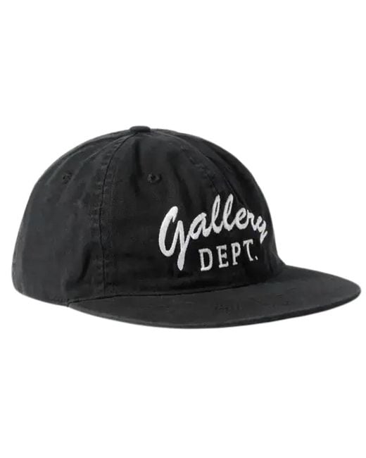 GALLERY DEPT. Black Rampart Hat Cotton for men