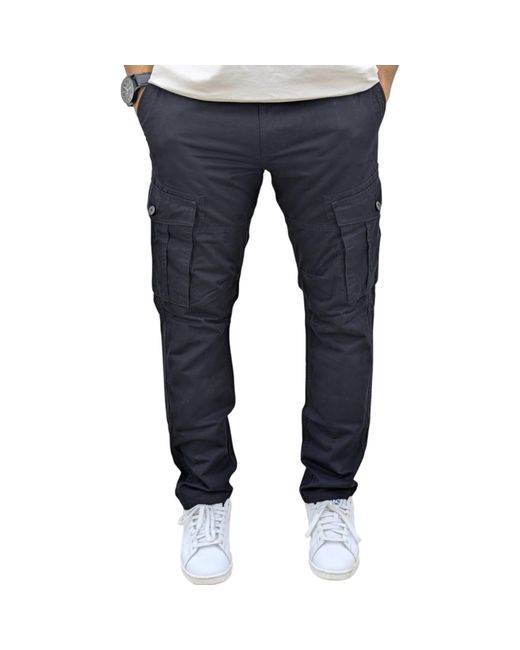 Other Blue Cargo Trousers Camouflage Combat Pants for men