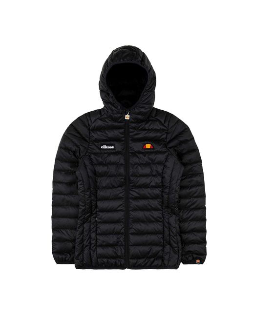 Ellesse Black Ladies Lompard Padded Jacket (Anthracite)