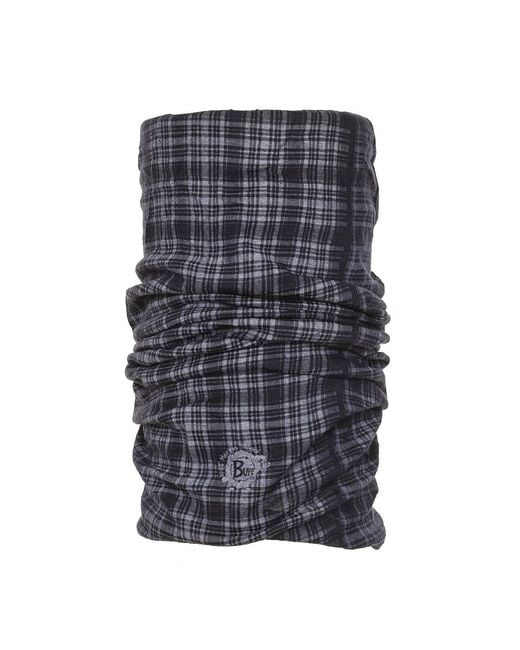 Buff Blue Merino Wool Half-Time Tubular With Adjustable Drawstring 76300