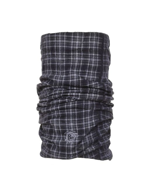 Buff Blue Merino Wool Half-Time Tubular With Adjustable Drawstring 76300