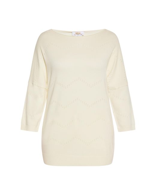 Usha Jumper Cr in het White