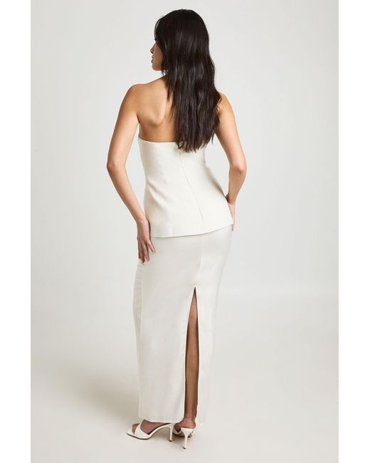 Boohoo White Bandeau 2