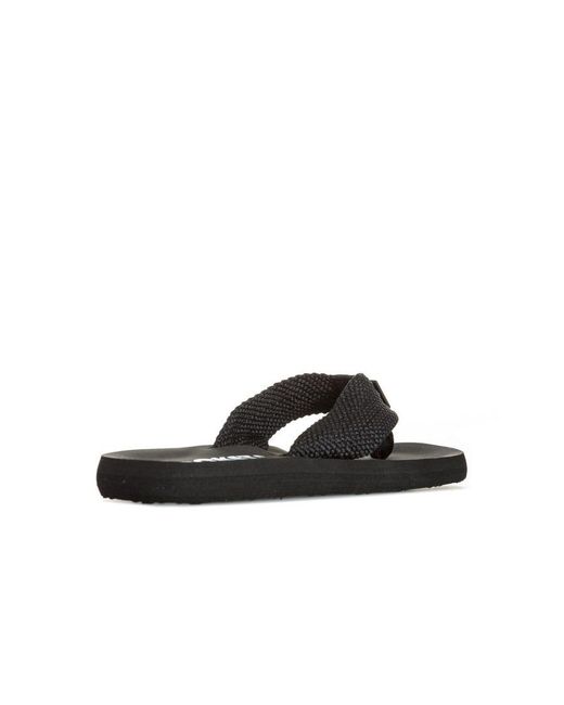 Rocket Dog Black Adios Flip Flops