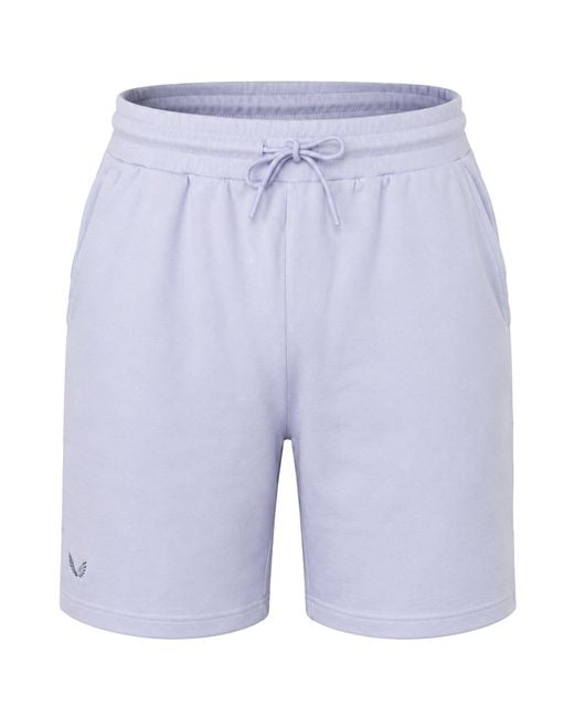 Castore Blue Embroidered Logo Shorts for men
