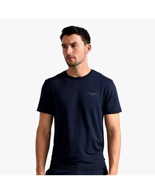 Ted Baker Blue Super Soft T-Shirt for men