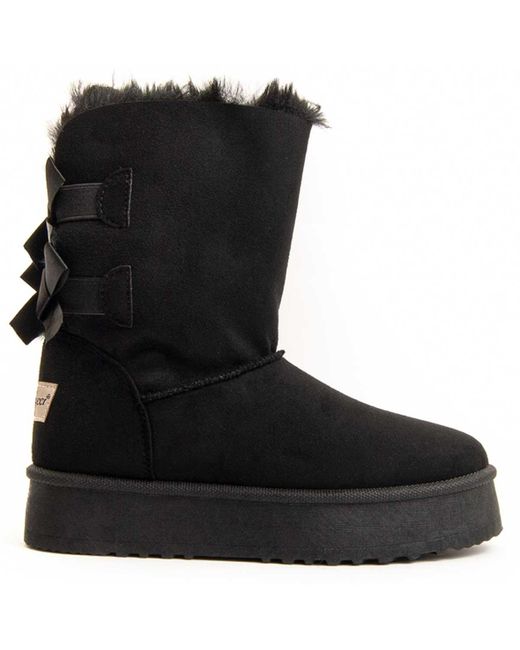 Montevita Black Platform Ankle Boot Bottivita52