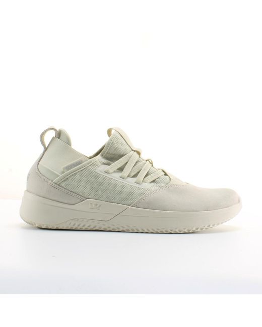 Supra Gray Titanium Synthetic Lace Up Trainers 05673 125 for men